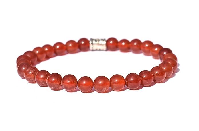 Pyramid Tatva Unisex-Adult 6 Mm Round Beaded Bracelet Metaphysical Vastu Reiki Semi Precious Crystal Healing Natural Chakra Balancing Stone (Carnelian) (B0CLLZVQJQ) Amazon Price History, Amazon Price Tracker