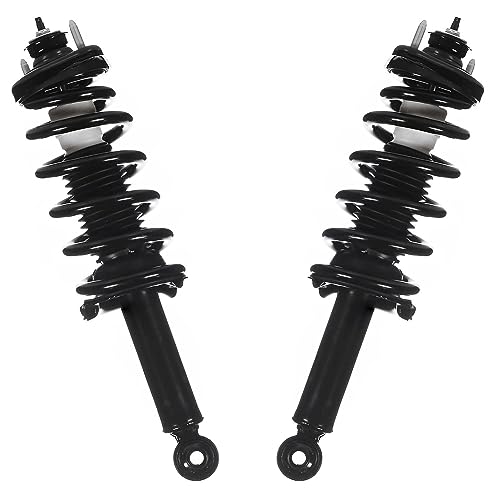 Image of Detroit Axle - FWD Struts Kit for 2012 2013 2014 Honda CR-V, 4 Struts with Coil Spring Assembly 4 Stabilizer Sway Bars Links Front and Rear Replacement Suspension