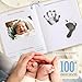 Lanpn Baby Memory Book for Boy Girl - The Story of You, Newborn Babys Keepsake Book Photo Album for New Parents, Linen Cover Baby First 5 Year Milestone Journal Scrapbook (Blue, 154 Pages)