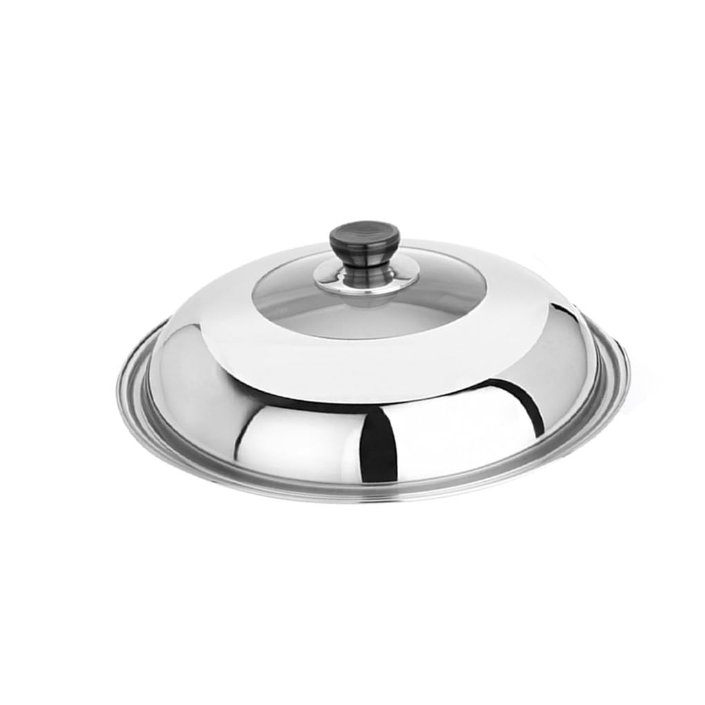 LIXSAZSE Transparent Pot Lid Reliable and Functional Frying Pan Cover Vegetable Supplies