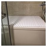 Funda plegable aislada para bañera con bandeja, tapa multifuncional a prueba de polvo para spa y hogar, relajación y retención de calor para una comodidad y almacenamiento óptimos