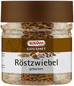 Kotanyi Gourmet Röstzwiebel | in feinem Pflanzenöl gebacken, typisch aromatisch, 6er Pack (6 x 120 g)