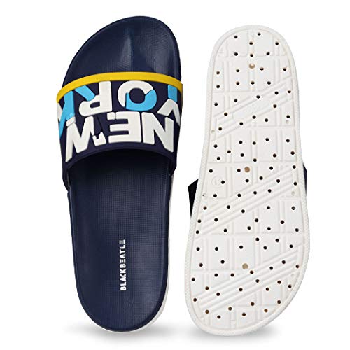 Image of BLACKBEATLE Men's Newyork Dc Flip Flops