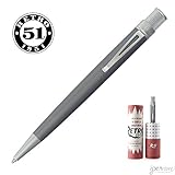 Retro 51 Tornado Slim Ballpoint Pen, Moonstone
