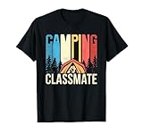 Camping Compañero de clase Camping Camping Campfire Camiseta