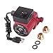 Trupow 3/4" NPT 110V Hot Water 3-Speed Circulation Pump Circulator Pump