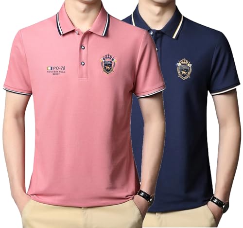 Image of Lymio Polo T Shirt for Men || T Shirt for Man || Collar T Shirt Style Men (Packs Also Available) (Polo-63-66)