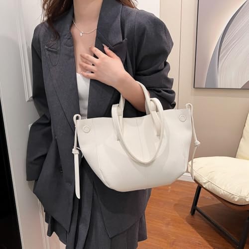 Bolso Satchel Grande para Mujer en Cuero PU miniatura 2