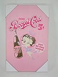 Betty Boop Canvas Print Gallery Wrap Style Wall Picture - Boopsi Cola