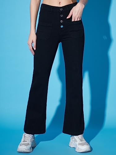 Image of GUTI Womens High Rise Ankle Length Jeans