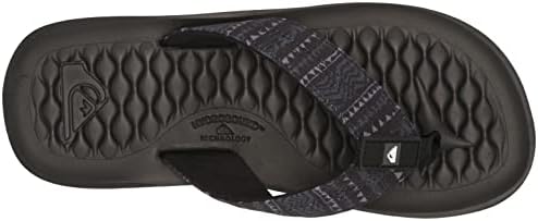 Quiksilver Men's Lanai 3 Point Sandal Flip-Flop, Black 4, 11 | Image 4