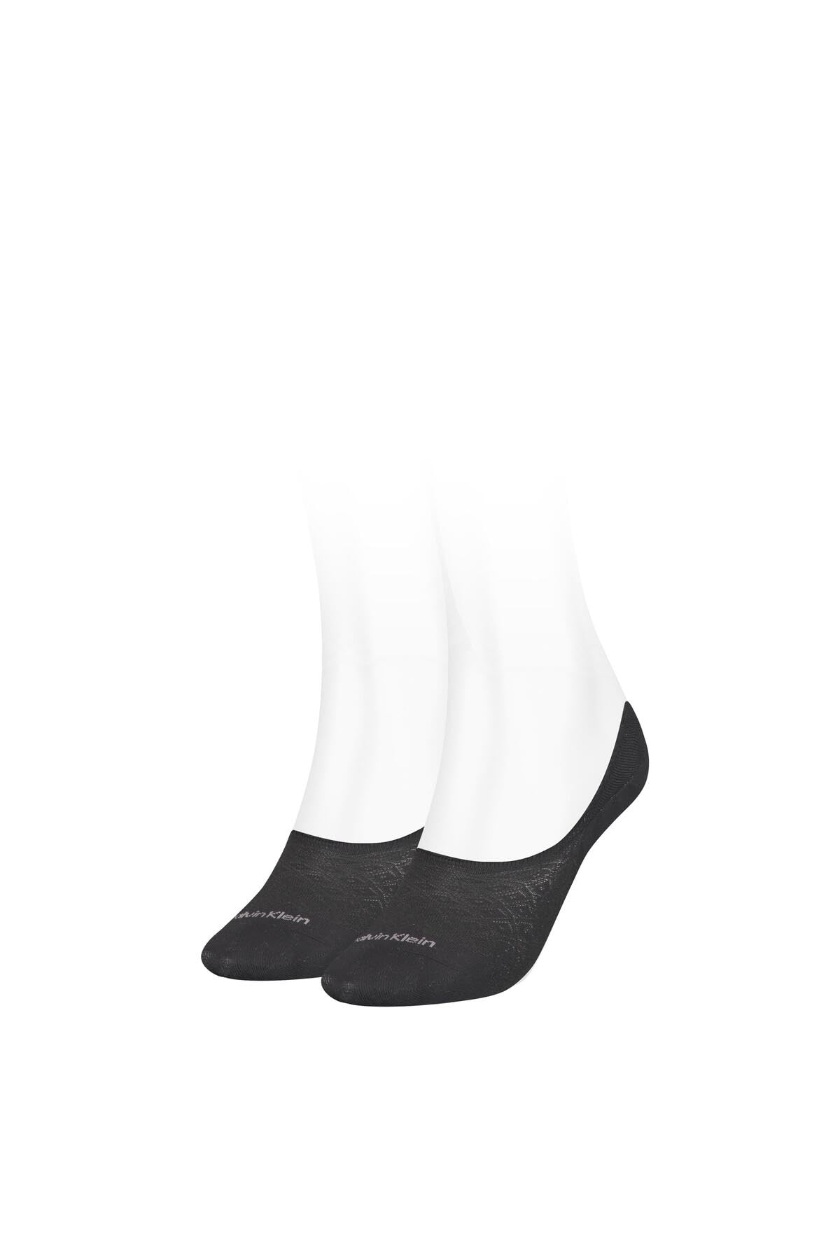 Calvin Klein Women's Invisible Socks - Black - One Size