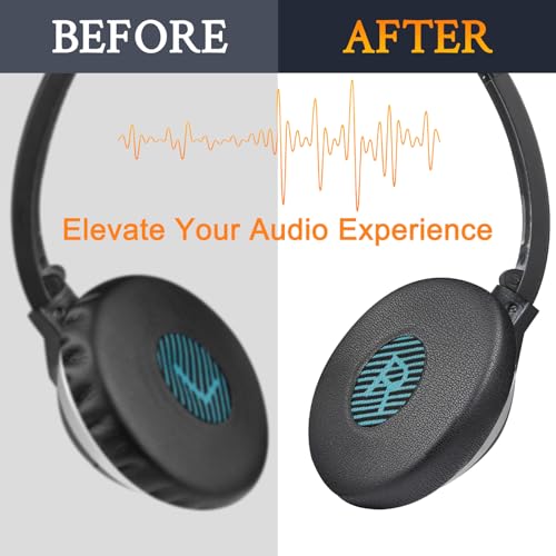 Image of SOULWIT Professional OE Ear Pads Cushions Replacement - Earpads Compatible with Bose On-Ear 2 (OE2 & OE2i) / SoundTrue On-Ear (OE) / SoundLink On-Ear (OE) Headphones