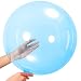 18 Inch Helium Bobo Balloons for LED Bobo Balloons LED Light Up Balloons for Christmas,Wedding,Birthday Party Decorations(Blue,10 Pack, Led String Not Included)