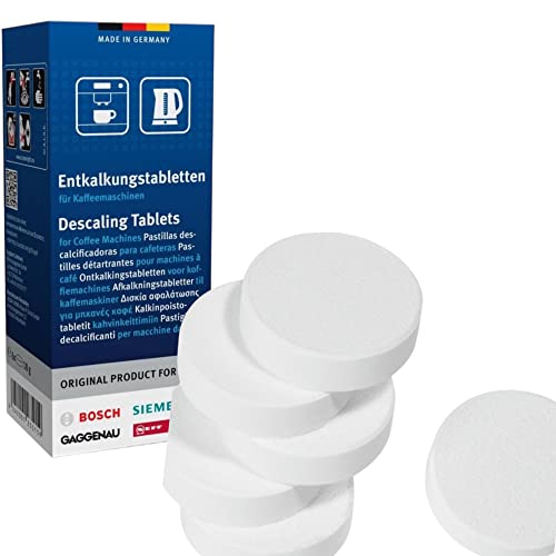 Quailitas Bosch Tassimo Descaling Tablets [Pack of 6 Tablets Per Pack] –Coffee Machine Limescale Descaler for Bosch Coffee Makers, Limescale Remover Coffee,Tea & Espresso