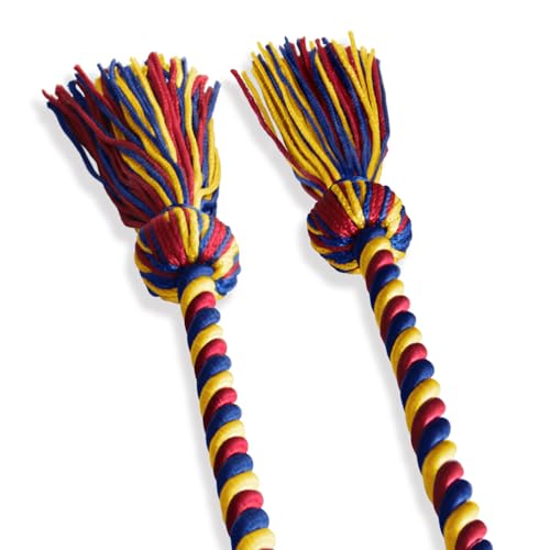 Image of Endea Graduation Single Honor Cord Three-Color (Royal Blue /Red /Gold)