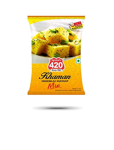 Agrawals 420 Home Instant Khaman Dhokla Mix for Breckfast, Lunch and Dinner (400Gm) (B08X2SG91Y) Amazon Price History, Amazon Price Tracker