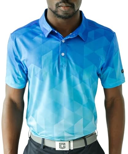 Yatta Golf Standout Performance Golf Polo Shirts – Men’s – Baby Fade – 3Xl #TOP6