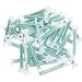 20 Pieces Long Epoxy Mixing Nozzle Tip for Adhesive Gun Applicator Static Mixer Plastic Resin Mixing Tip(24-Element)