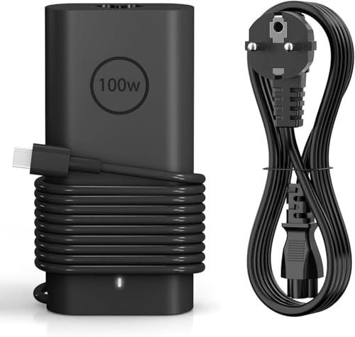Cargador USB C 100W Ordenador Portátil DELL Latitude 5440 Tipo C Adaptador