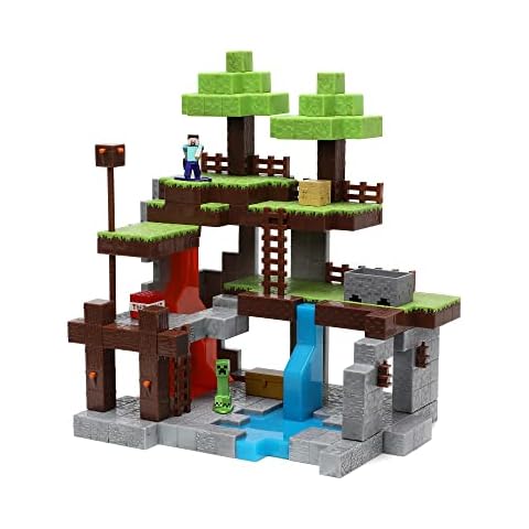 Jada - Mundo Minecraft con 2 Nanofiguras Cover