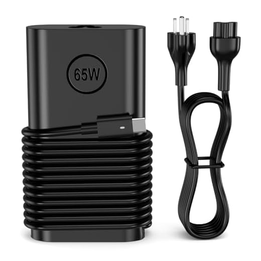 Ryaobwu 65W 45Watt USB C Charger Compatible with Dell Latitude 5520 5420 5320 5430 7420 7390 7320 7400 XPS 13 15 Chromebook 3100 Computer Fast Charging Type C Power Supply Cord