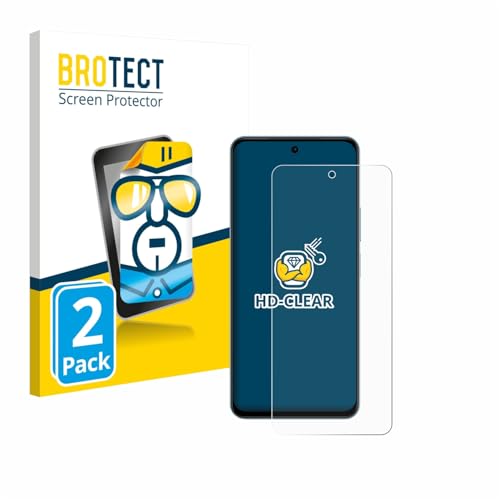 BROTECT Protector Pantalla para Vivo Y31 Pro Protector Transparente (2 Unidades) Anti-Huellas