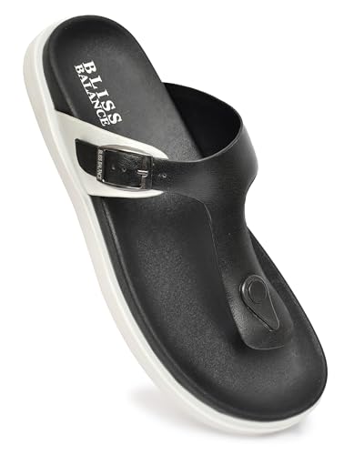 Image of Extra Super Soft Comfortable Cushion with Adjustable Strap Lightweight Sandal Waterproof Pain Relief Anti-Skid Sole Slipper OUTDoor INDoor Stylish Footwear for Women All-Day Comfort BB1105