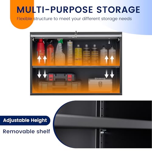 Heavy Duty Garage Storage Cabinet Metal