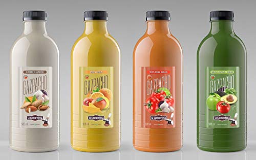 PACK GAZPACHOS 1 LITRO (4X1L) (SIN GLUTEN)