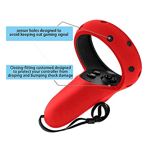 58bh Touch Controller Grip Cover voor Oculuss Quest/Oculuss Rift S, Siliconen Beschermende Huid Siliconen Controller… - Image 3