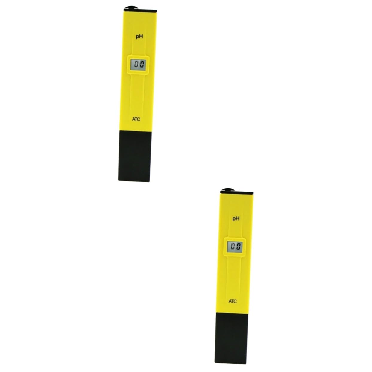 SOLUSTRE 2pezzi Ph Digitale Portatile Per Misurazione Acidità Tester Ph Preciso Con Schermo Led Per Acquari e Laboratori Strumento Pratico e Compatto Per Uso Quotidiano