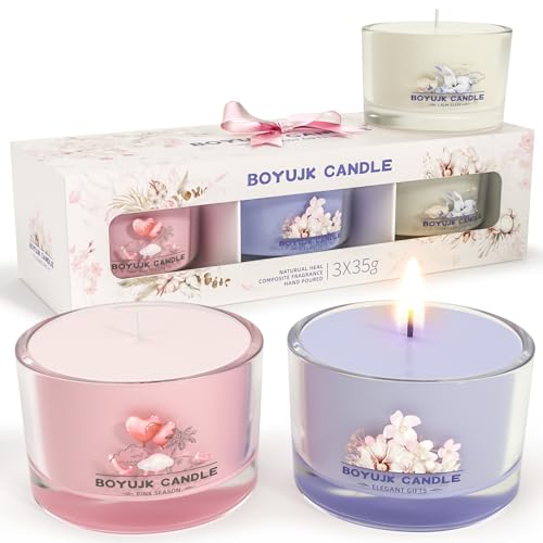 Duftkerzen Geschenke für Frauen | Duftkerzen Geschenkset for Anxiety | 3...