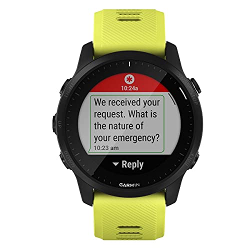 Garmin Forerunner 945 LTE Laufuhr gelb/schwarz