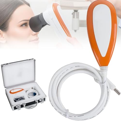 Cámara De Análisis De Iris, Analizador De Cámara De Iridología, Analizador De Lámpara Izquierda/Derecha Usb De 5,0 M De Píxeles/Cámara De Análisis De Iridología Multifunción Con Software Pro Iris