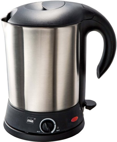 Mia EW 3662T Edelstahl Wasserkocher Kabelloser