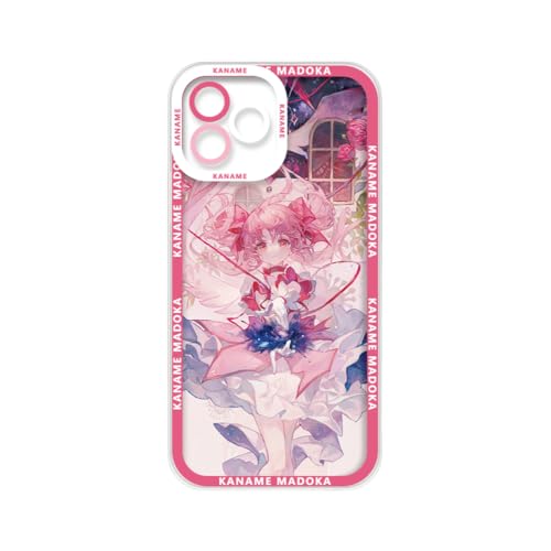 Ή iPhone 17/16/E/15/ Pro Max/Plus  @܂ǂ}MJTPU X}zP[X - hՌ ^ ω XN[ی@\t (Z159,iPhone 16 plus P[X)