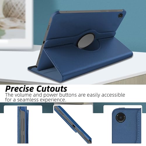Image of TGK 360 Rotatable Flip Cover for Samsung Galaxy Tab A11+ Plus 11 Inch 2025 Case /Galaxy Tab A9 Plus 2023 (Dark Blue)