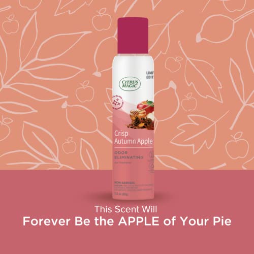 Citrus Magic 612173118 Limited Edition Natural Odor Eliminating Air Freshener Spray, Crisp Autumn Apple thumb #3