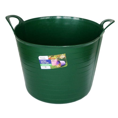 Stewart - Secchio Morbido da Giardino, 40 L, Colore: Verde Scuro