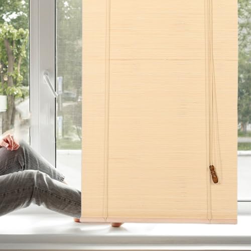 Store enrouleur naturel extérieur protection intimité ajustable - 8