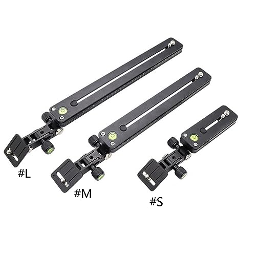 Trépied long support d'objectif avec plaques de libération rapide 110 230 280 mm - 2