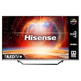 HISENSE 55U7QFTUK Quantum Series 55-inch 4K UHD HDR Smart TV with Freeview play, and Alexa Built-in (2020 series), Silver