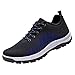 MITCOWBOYS Wanderschuhe Herren Turnschuhe Mesh Tennis Schuhe Walkingschuhe Lässige Lace-Up Atmungsaktive Sommerschuh Laufsportschuhe Freizeitschuhe rutschfest Laufschuhe Fitnessschuhe