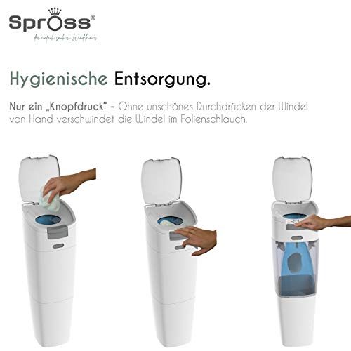Windeleimer für Erwachsene mit innovativem Magnetverschluss