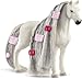 Schleich Horse Club Sofia's Beauties Quarter Horse Mare Playset - 14-Piece Toy Set with Brushable Hair and Grooming Accessories, Imaginative Play for Boys and Girls, Gift for Kids Ages 4+