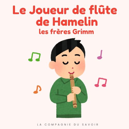 Diseño de la portada del título Le joueur de fl&ucirc;te de Hamelin