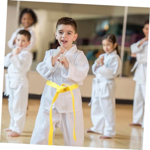 Exhibición de cinturones de taekwondo y karate de algodón para evitar caídas 2