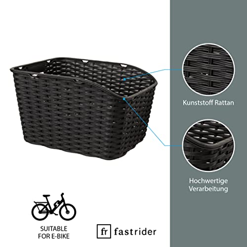 Fahrradkorb FAST RIDER FastRider Dante Schulranzen Hinten, 27L