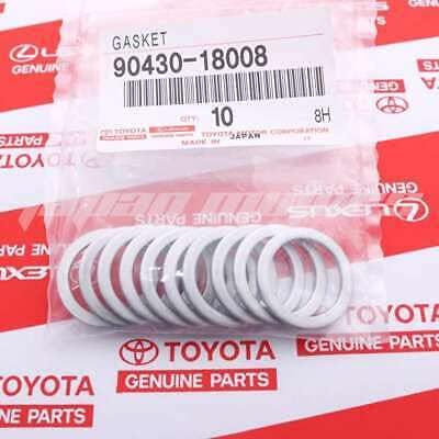 Juntas do bujão de dreno da caixa de transferência Toyota 90430-18008 – Conjunto com 10